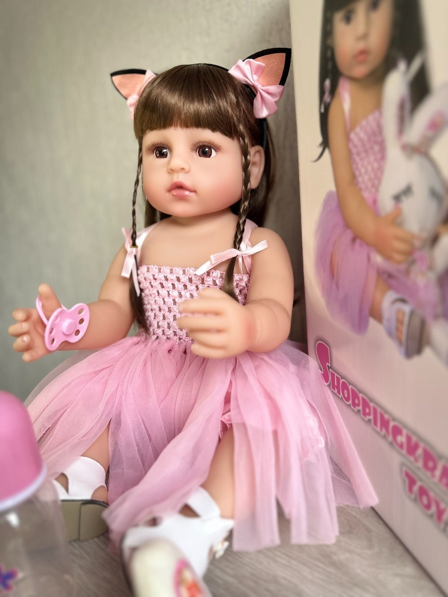 Muñeca Bebé Sofía Realista con Accesorios | Muñeca Infantil Premium