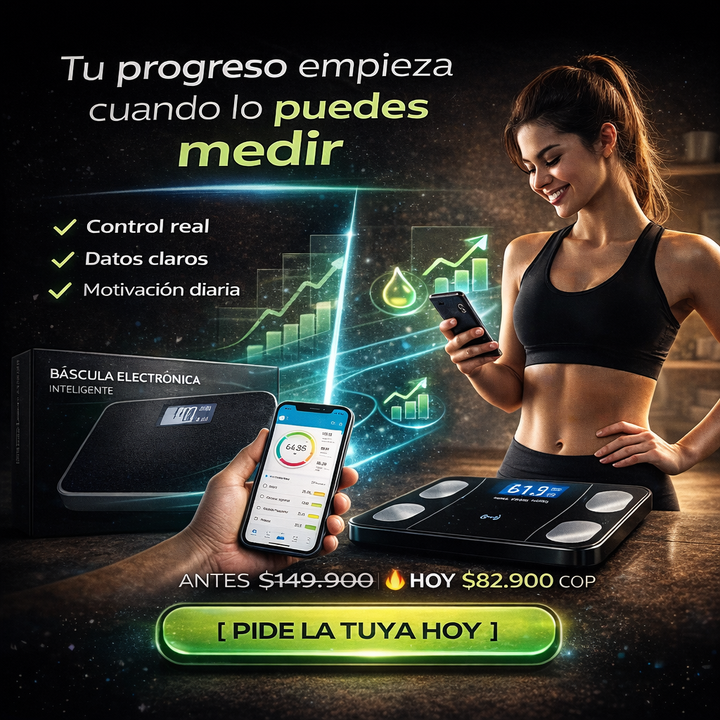 BASCULA ELECTRONICA CON BLUETOOTH