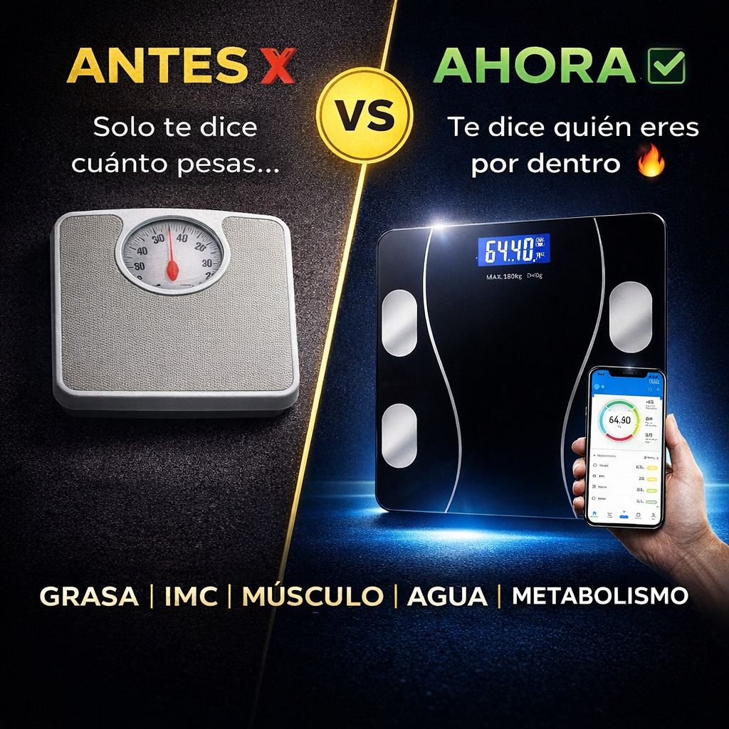 BASCULA ELECTRONICA CON BLUETOOTH