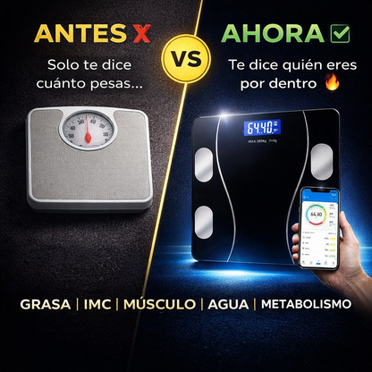 BASCULA ELECTRONICA CON BLUETOOTH