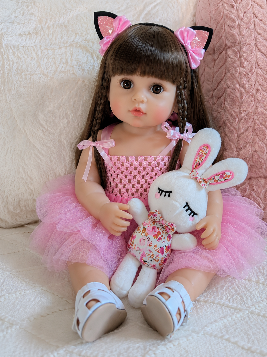 Muñeca Bebé Sofía Realista con Accesorios | Muñeca Infantil Premium