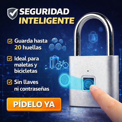 CANDADO INTELIGENTE CON HUELLA🔓